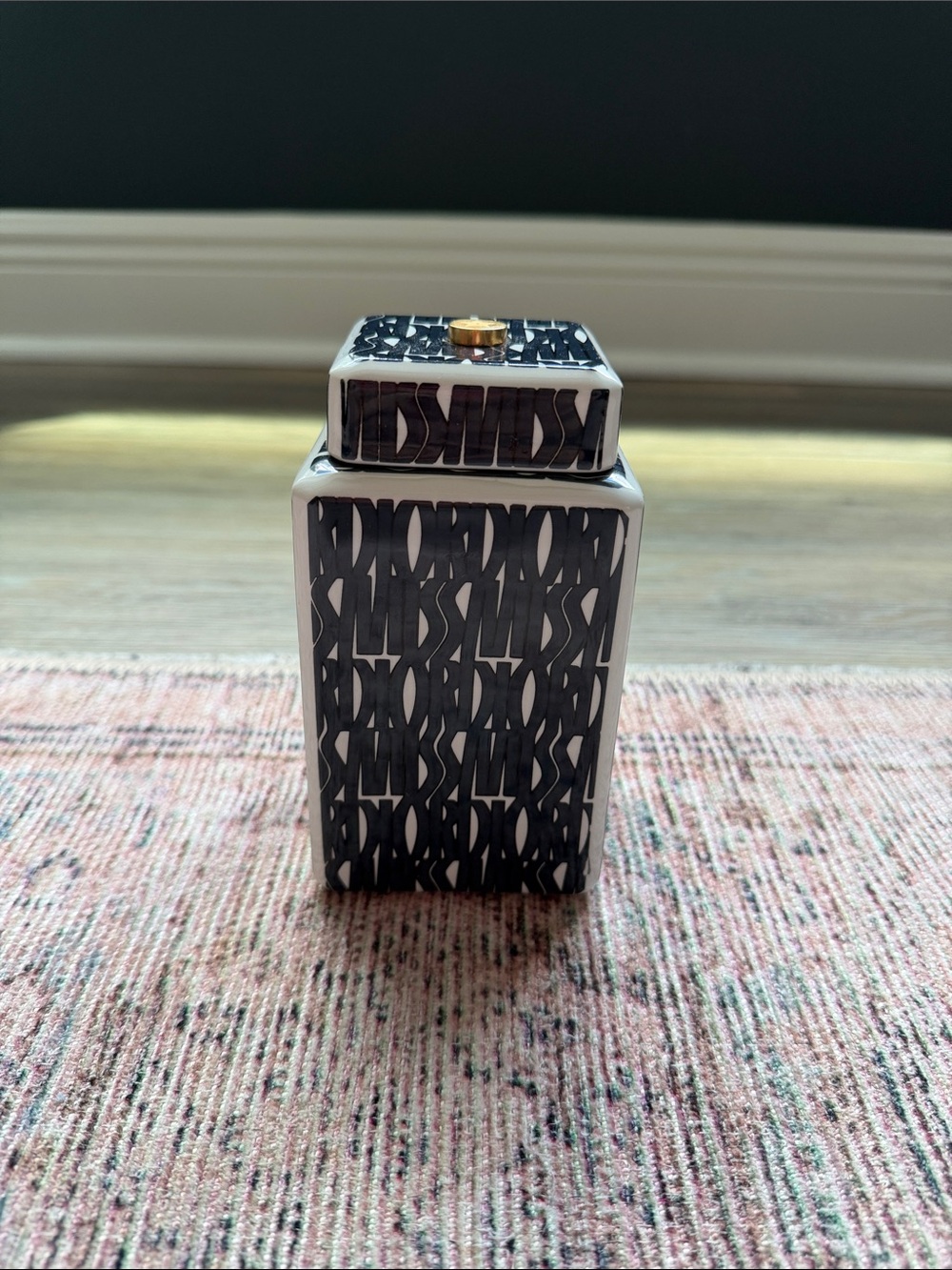 Dior Ceramic Decorative Jar